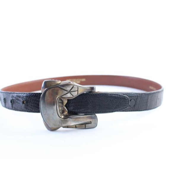 Barry Kieselstein-Cord Sterling Alligator Buckle - Picture 1 of 8